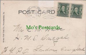 Genealogy Postcard - Wade, H.M.S.Donegal, G.P.O, London, England  GL1027