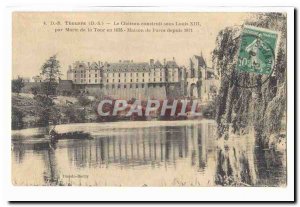 Thouars Old Postcard The castle built by Louis XIII MArie Tower in 1635 e for...