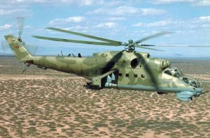 Mi-24 Hind Attack Helicopter