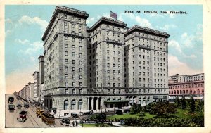 San Francisco, California - The Hotel St. Francis - posted 1921