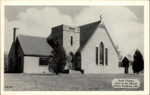 Prince Frederick Maryland MD Saint Vianney Cure of Ars Church Vintage Postcard