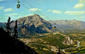 Canada Alberta Sulphur Mountain Gonndola Lift