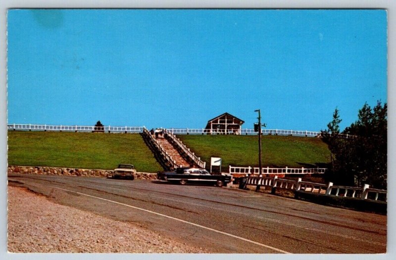 East Side Look Out Entering Perce Quebec Canada, Vintage 1971 Chrome Postcard