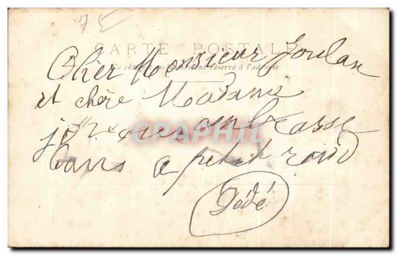 Old Postcard Paris Lock Mint Peniche