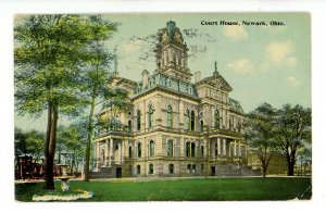 OH - Newark. Court House   (postal ink)