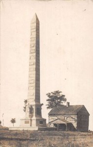 Point Pleasant West Virginia Battle Monument  Real Photo Postcard AA54401