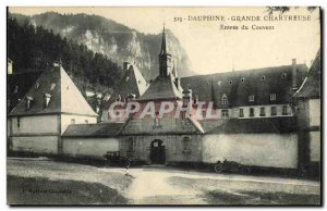 Old Postcard Dauphine Grande Chartreuse Convent Entree