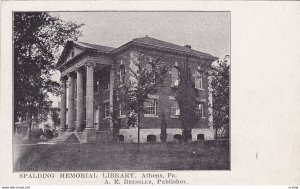 ATHENS, Pennsylvania, 1900-1910's; Spalding Memorial Libraryimg_