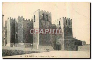 Old Postcard Marseille The Abbey of St Victor