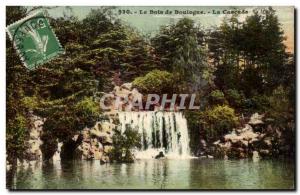 Old Postcard Bois De Boulogne The Cascade