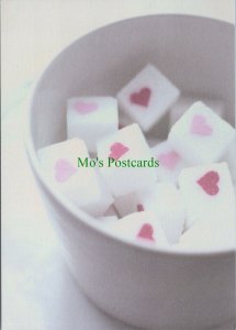 Food & Drink Postcard - Sugar Cubes - 'Sweet Heart' - Art Press RR14291