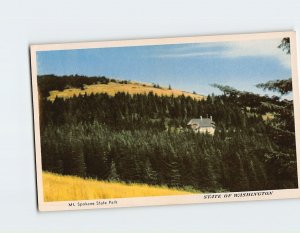 Postcard Mt. Spokane State Park State of Washington USA