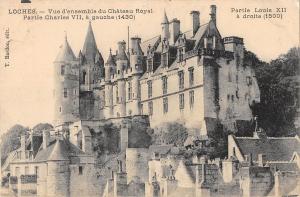 BF5206 loches vue d ensemble du chateau royal france    France