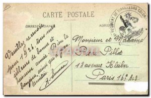 Old Postcard Professional School indigenous carpet Delfau Tapestry