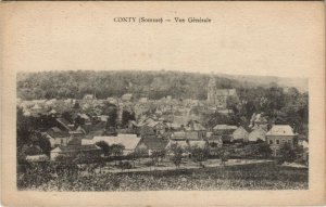 CPA CONTY vue gÃ©nÃ©rale (25484)