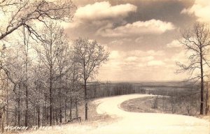 RPPC, Over the Low Gap,  Shep of the Hills, Branson MO,Old Post Card