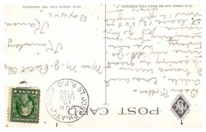 Postcard BUILDING SCENE St. Joseph Missouri MO AR9436