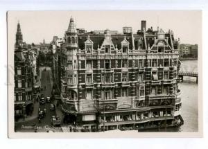 190663 HOLLAND AMSTERDAM Hotel Europe Vintage photo postcard