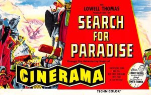 Search For Paradise The Lowell Thomas Production Cinerama Warner Hollywood Th...