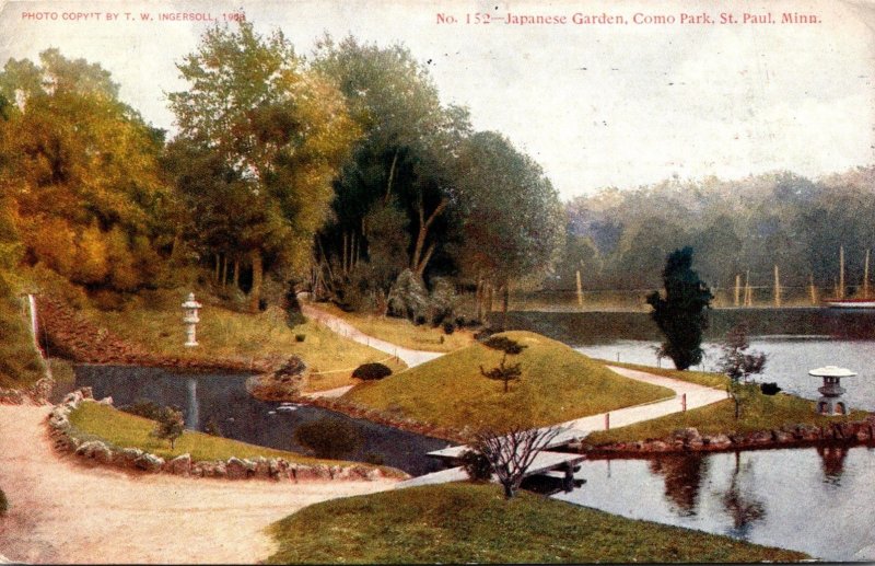 Minnesota St Paul Como Park Japanese Garden 1908