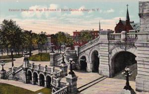 New York Albany Exterior Staircase Main Entrance To State Capitol 1913