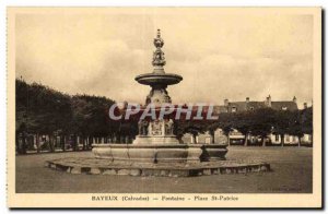 Bayeux - La Fontaine St Patrice - Old Postcard