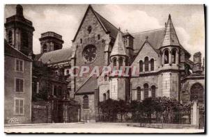 Langres - the Cathedral - L & # 39Abside - Old Postcard