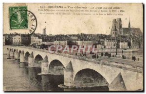 Old Postcard Orleans Vue Generale Pont Royal