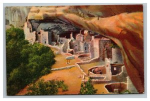 Vintage 1940's Postcard Mesa Verde National Park San Juan Basin Colorado