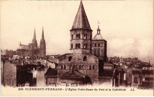 CPA Clermont-Ferrand L'Eglise Notre-Dame du Port FRANCE (1289324)