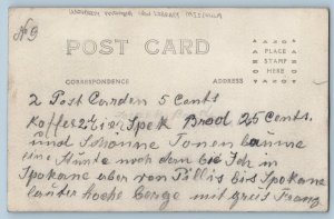 Missoula MT Postcard RPPC Photo University Of Montana Law Library c1910's Posted