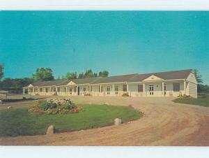 Pre-1980 MOTEL SCENE Lincolnville - Near Castine & Belfast & Camden ME AD9175