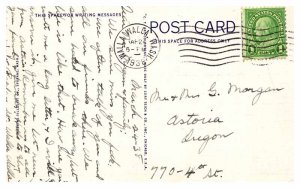 Postcard SCHOOL SCENE Walla Walla Washington WA AP4183