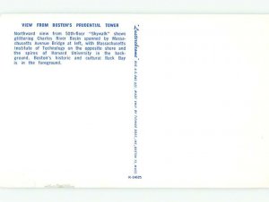 Pre-1980 RIVER SCENE Boston Massachusetts MA AE5734