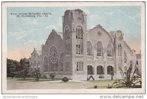 Florida Saint Petersburg First Avenue Methodist Church 1921