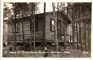 RPPC SUNNY DENE RESORT CABIN WINTON MINNESOTA