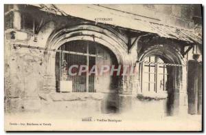 Postcard Old Besse Old Stores