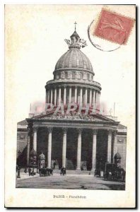 Postcard Old Paris Pantheon