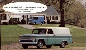 Chevy Chevrolet Truck Promo Jobmaster Step Van 7 P1345 1964 Postcard
