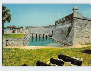 Postcard Castillo De San Marcos National Monument, St. Augustine, Florida