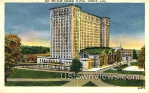 Michigan Central Station in Detroit, Michigan