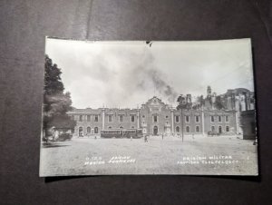 Mint Mexico RPPC Postcard Military Prison Santiago Tlatelolco