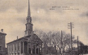 FITCHBURG, Massachusetts, PU-1913; Baptist Church