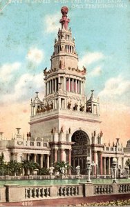 San Francisco 1915 Panama-Pacific International Expo Tower Of Jewels 1915