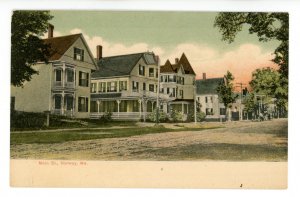 ME - Norway. Main Street  Circa 1900