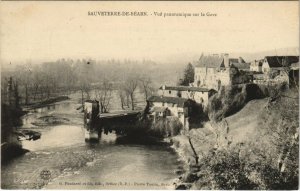 CPA SAUVETERRE-de-BEARN Vue Panoramique sur le Gave (1142365)