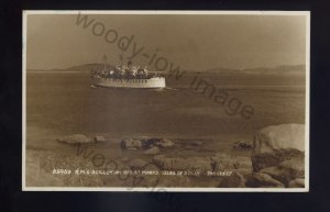f2188 - British Ferry - Scillonian - St. Marys. Isles of Scilly. Judges postcard