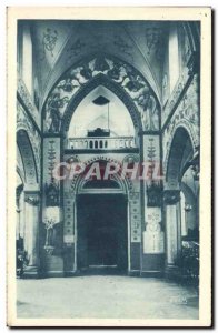 Postcard Old Shrine of Our Lady of Quezac grandstand