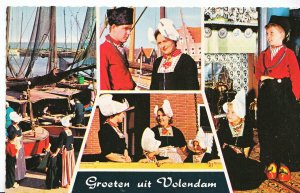 Netherlands Postcard - Groeten uit Volendam     DR690