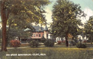 Flint Michigan Oak Grove Sanitarium Vintage Postcard AA64203